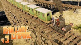 Самый первый паровоз - ч3 Railway Empire