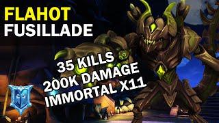 35 Kills 200K Damage flahot Drogoz Paladins Competitive (Diamond) FUSILLADE - Immortal X11