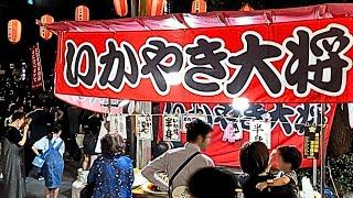 美味しそうな"イカ焼き"【福岡県を代表する花火大会】