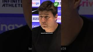 Pochettino TAKEN ABACK by reporter’s question 