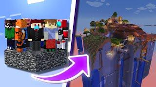 100 Players REBUILD a Minecraft World 