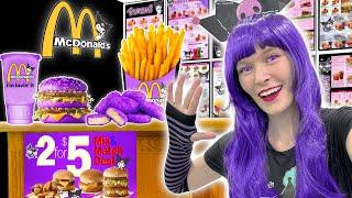 Kuromi Builds a Secret Black & Purple McDonalds in Real Life | Funny Situation by Crafty Hacks