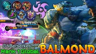 Hybrid Tank Balmond Monster Jungler - Top 1 Global Balmond by ︎ϟBerserket™ - Mobile Legends