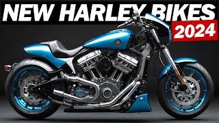 TOP 7 New Harley Davidson Motorcycles For 2024