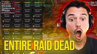 Literal Full Raid Team Wipe In Hardcore WoW