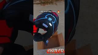 #902led | ILM 902 Led Modular Motorcycle Helmet . Sleek and lightweight design reduces wind noise