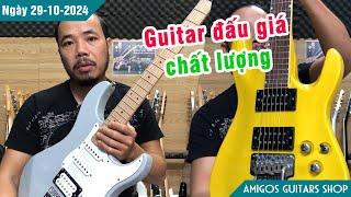 Guitar điện đấu giá Nhật rất chất lượng và đa dạng mẫu, cấu hình | 29-10-2024 | Amigos Guitars Shop