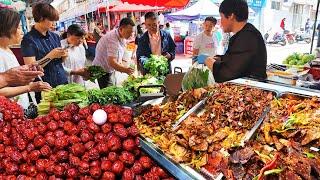 Wet Market & Street Food in Northwest China | Chinese Food Tour