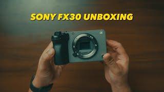 UNBOXING MY NEW CAMERA — THE SONY FX30