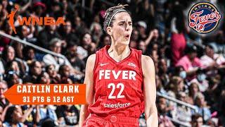 CAITLIN CLARK SCORES CAREER-HIGH 31 PTS VS. ANGEL REESE & SKY | WNBA on ESPN