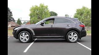 2012 INFINITI FX35 With Deluxe Touring and Tech Package