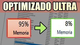 COMO REDUCIR EL CONSUMO DE CPU Y RAM EN PC SIN PROGRAMAS | WINDOWS OPTIMIZADO | SISTEMA LIGERO 