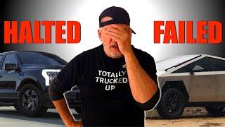 F150 Lightning FAILS & Cybertruck STALLS?