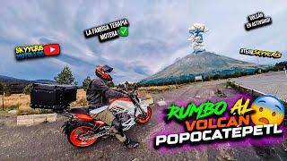 ¡RODANDO EXTREMA¡   ¡RUMBO A UN VOLCÁN ACTIVO! | SKYYCRIS