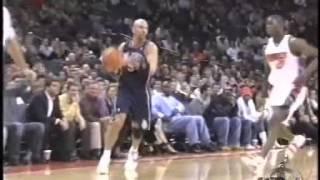 Vince Carter misses nice layup vs Bobcats 2006 season