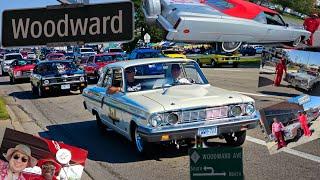 Getting FUNKY Woodward Dream Cruise 2023 Detroit USA classic car shows & Cruisin' parades Hitsville