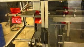 Bossar B-2500 PMP pre-made pouchmachine running