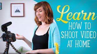 Learn How To Shoot Video From Home - My New LinkedIn Learning Course