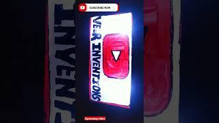 AMAZING DIY LED LOGO SIGN | Finishing Our RusticYouTube Studio Build, #HOW #make #logo #shorts