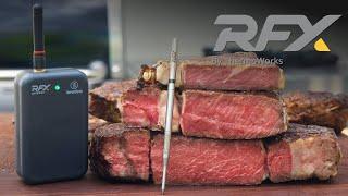 Steak Carryover cooking with RFX MEAT™: Thermodynamics for Carnivores