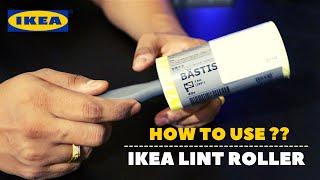 IKEA BÄSTIS Lint Roller | How To Use