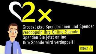 Verdoppeln Sie Ihre Wirksamkeit! | Amnesty Schweiz