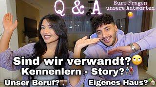 Sind wir verwandt?‍️‍ FIRST Q&A⁉️- Beruf ‍ HausKennenlern-Story️ | RabiaxEren