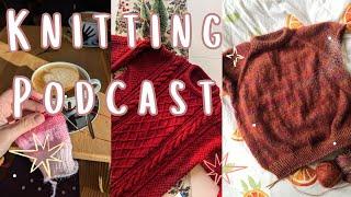 Knitting podcast 01 - The first of many? | Moby Sweaters and my Moby Dress