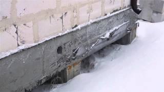 строительство из газобетона зимой