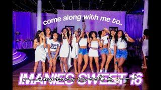 come along with me to imanie's sweet 16|friends, partying, and more!!| Camryn Attis