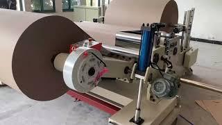 JUMBO PAPER ROLL SLITTING REWINDING MACHINE SLITTER REWINDER