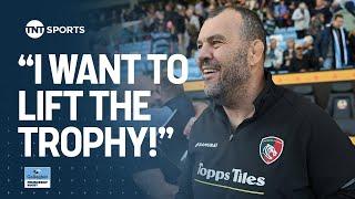 Michael Cheika shares plans to build a winning mentality at Leicester Tigers and secure trophies 