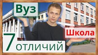 7 отличий вуза от школы. Чем жизнь студента отличается от реалий школьника.