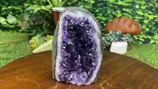 Window into Gaias Soul Amethyst Geode Uruguayan LL 12s Cosmic Cuts