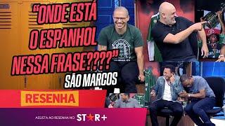 O DIA EM QUE SÃO MARCOS FEZ JÚNIOR CHORAR DE RIR NO RESENHA ESPN