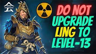 Best Herald Hero ️? LING at level 13 is a destruction || level 13 ling Review|| Shadow Fight Arena