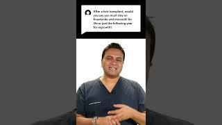Should you use finasteride and minoxidil after hair transplant?