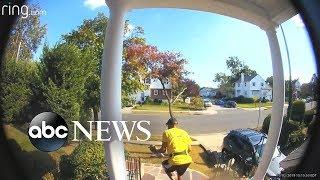 Local police team up with Ring doorbell cameras for porch pirate defense l ABC News