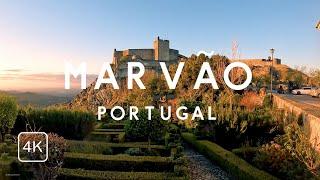 Marvão, Portugal.The most beautiful Village in Alentejo. Medieval Walking Tour 4K ASMR