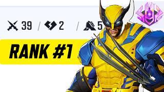 Marvel Rivals Rank #1 Wolverine Will Blow Your Mind (Top 500 Player)