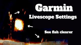 Garmin Livescope Settings (How to adjust your settings for the best result)