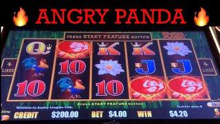  ANGRY PANDA  PANDA MAGIC DRAGON LINK SLOT MACHINE  POKIE WINS