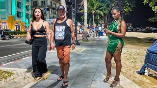 Pattaya Beach Road Scenes (Surprise Ending) - Thailand October 2024