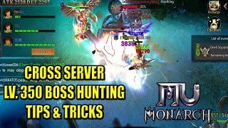 Cross Server Boss Hunting Tips & Tricks (Level 350) -  MU Monarch SEA (Filipino)