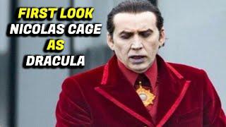 FIRST LOOK At Nicolas Cage As DRACULA For Renfield Movie