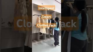 Electric Automatic foldable Wardrobe clothes rack #wardrobedesign #smarthome #intelligenthome