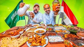 فطور رمضان مصري vs فطور سعودي  Ramadan Fatoor Egypt vs Saudi