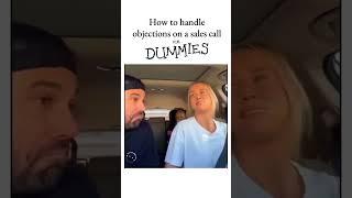 How to handle objections on a sales call for Dummies