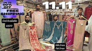 Handmade Dress/Silk Dress/11.11 Sale /Pakistani Fashion/Party Wear Dress ‎@BinEjazbyParisZari