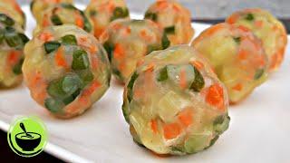 vegetable balls steamed,  is it healthy or not ?